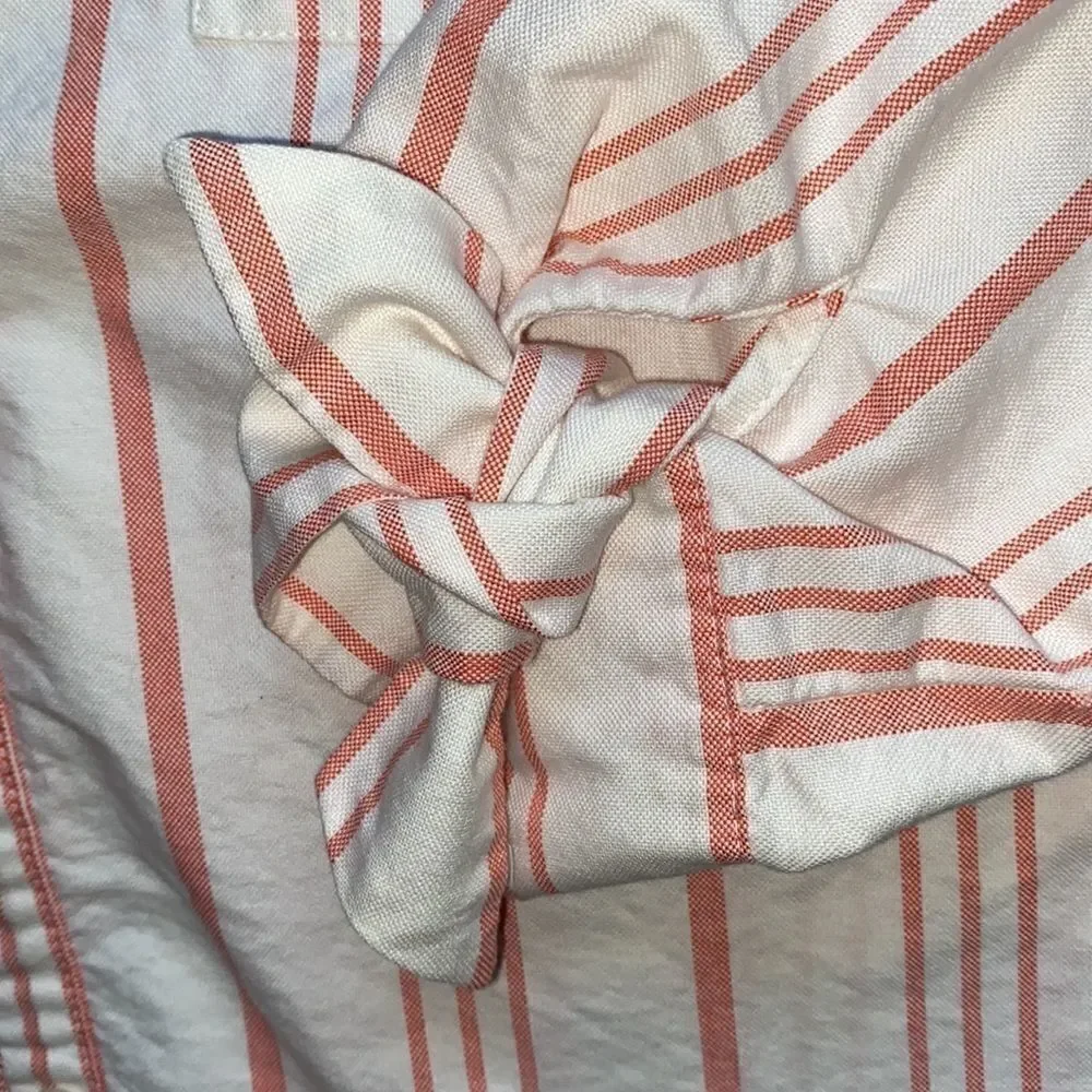 NWOT!J.Crew Striped Button Down Top!
